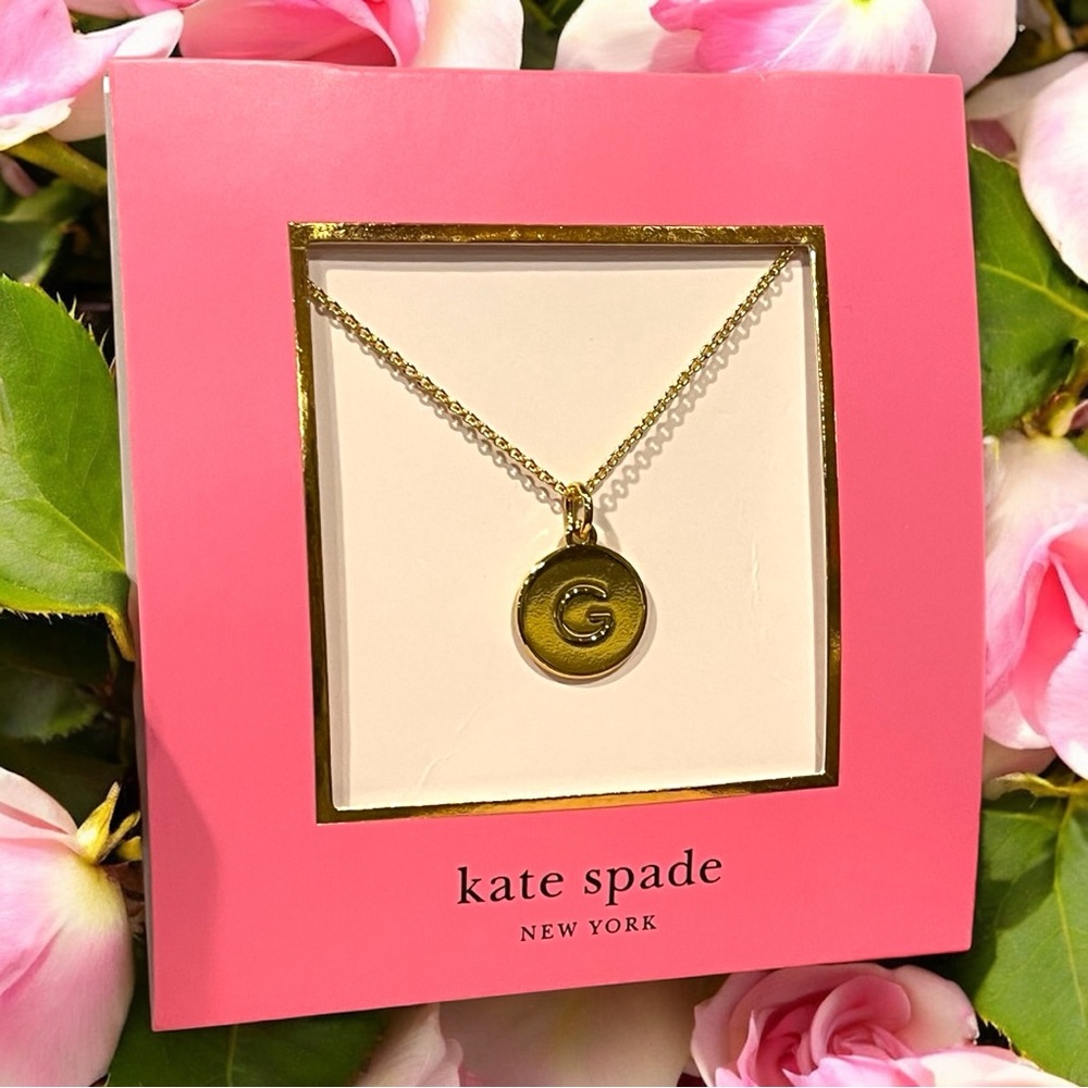 Kate Spade Gold Initial Necklace